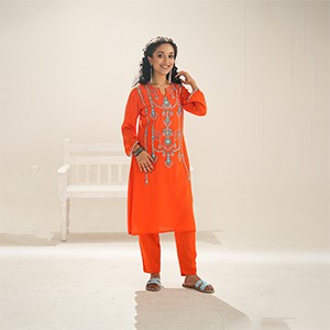 SA-RANG | Stitched 2 pc | Code No: LSK-03