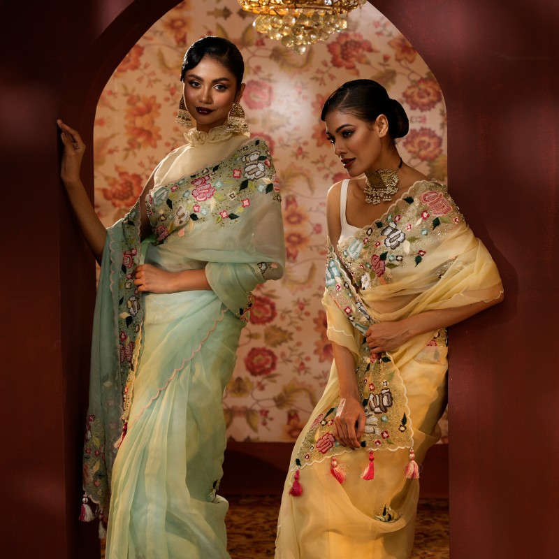 NOOR | Saree | Code No. MSK-12 4