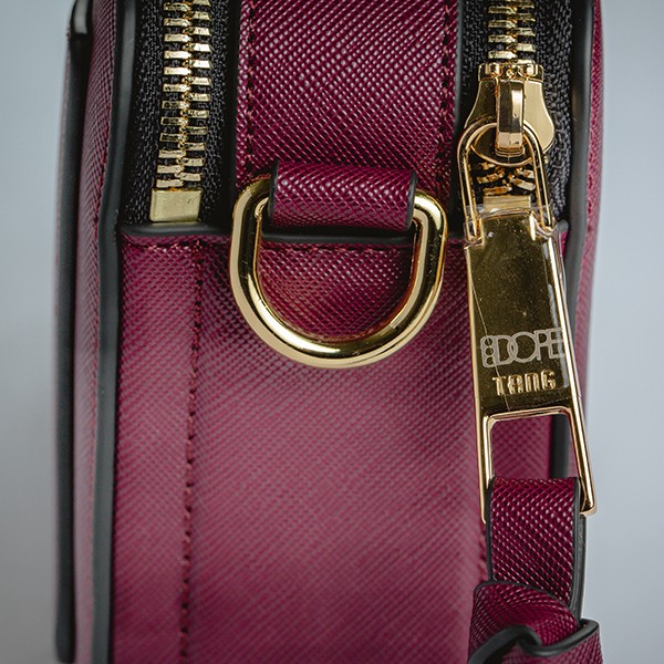 Coco Cross Body Bag-Maroon 7