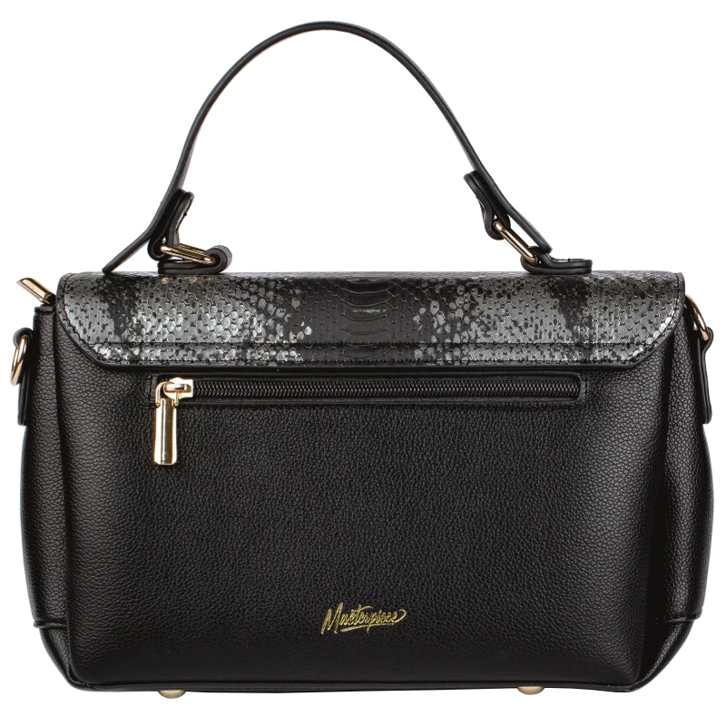 Kelly Hand Bag-Black 5