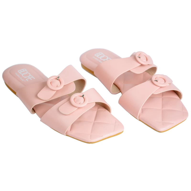 Stella Pastel Flat Sandal-Pink 2