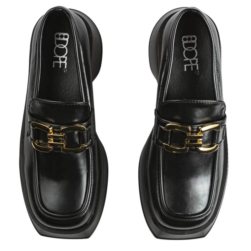 Chunky Loafer-Black