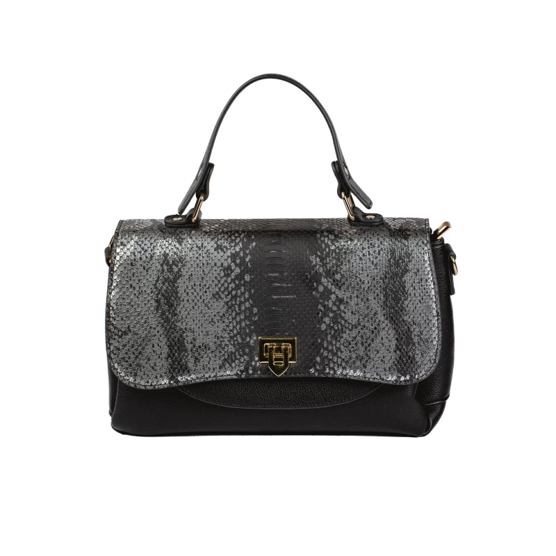 Kelly Hand Bag-Black