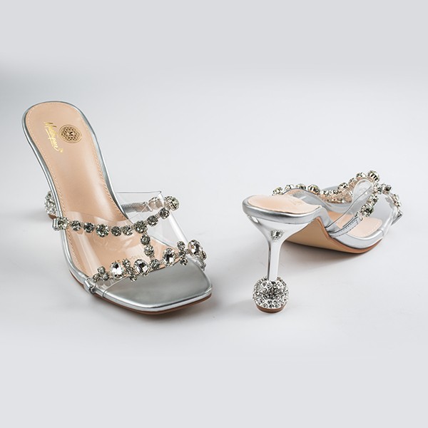 Cristella Heel-Silver 3