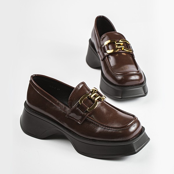 Chunky Loafer-Coffee 3