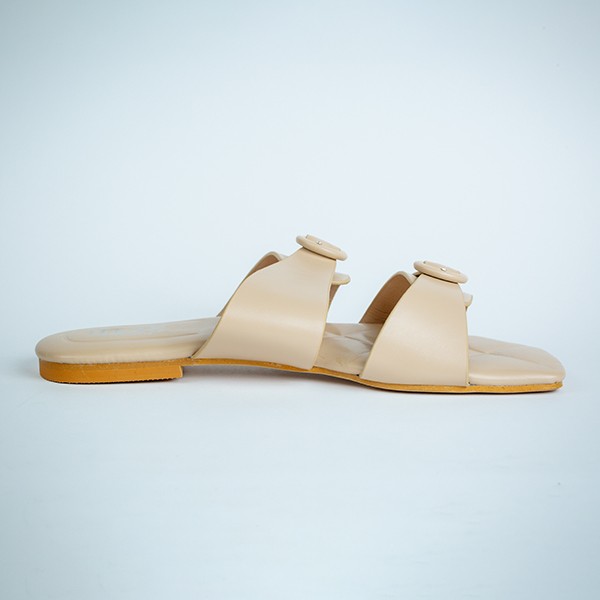 Stella Pastel Flat Sandal-Beige 6