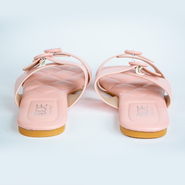 Stella Pastel Flat Sandal-Pink 5