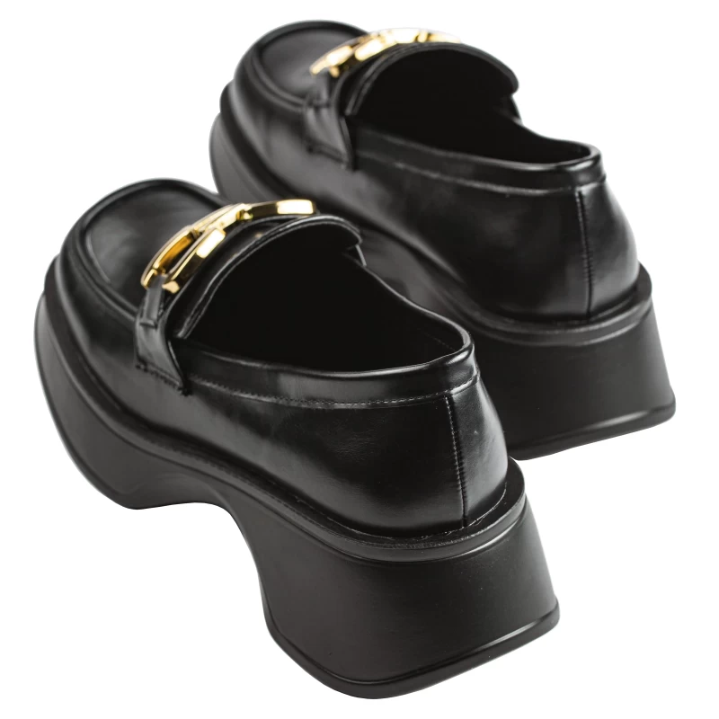 Chunky Loafer-Black 4