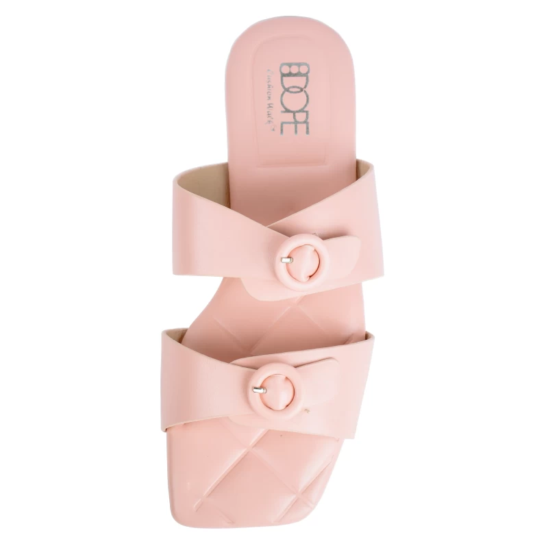 Stella Pastel Flat Sandal-Pink