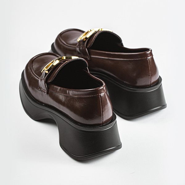 Chunky Loafer-Coffee 4