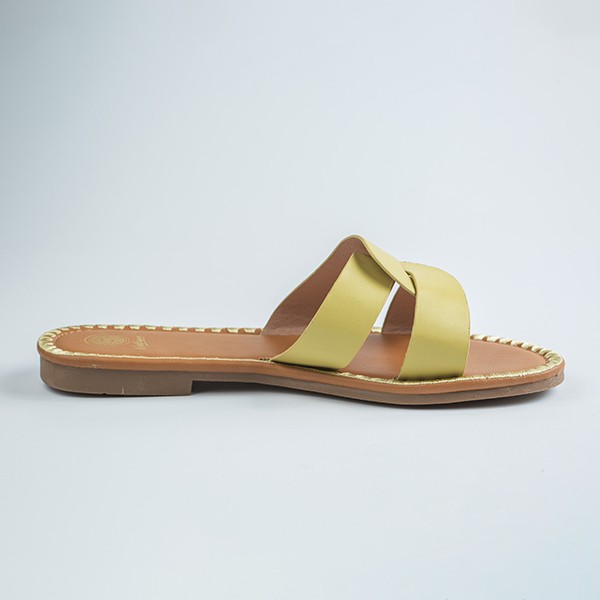 Crisso Flat Sandal-Green 5