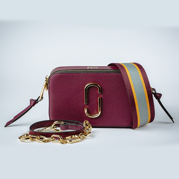 Coco Cross Body Bag-Maroon