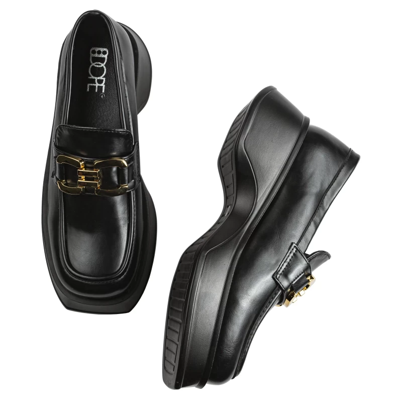 Chunky Loafer-Black 5