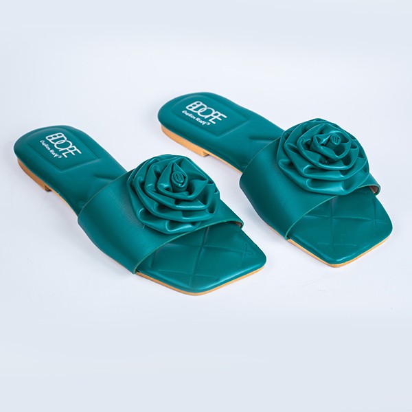 Stella Rosa Flat Sandal-Green 3