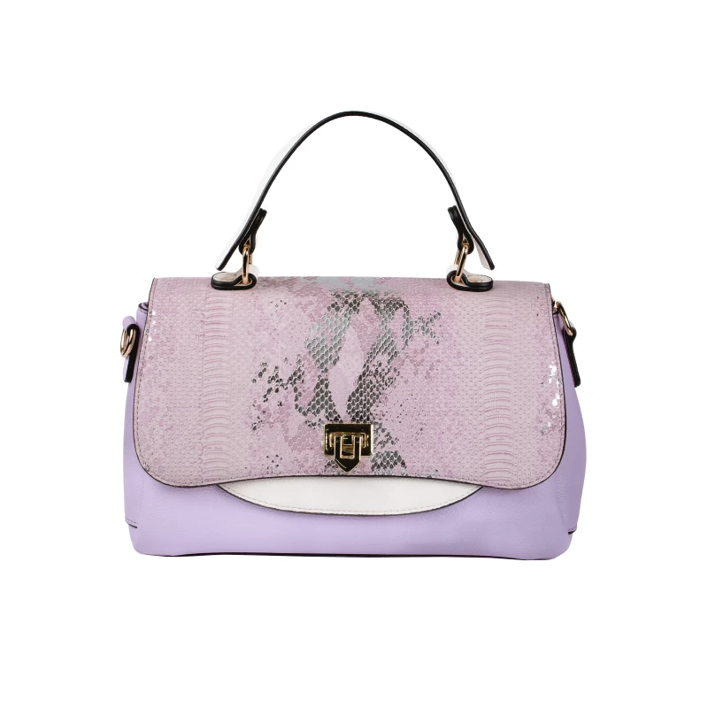 Kelly Hand Bag-Purple