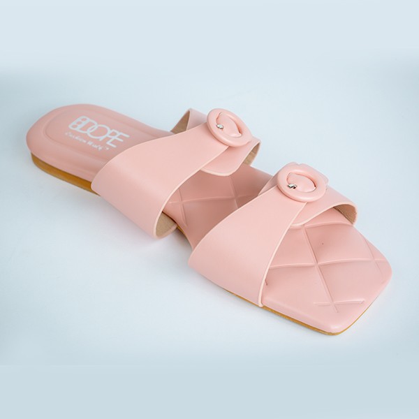 Stella Pastel Flat Sandal-Pink 2