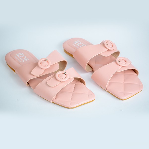 Stella Pastel Flat Sandal-Pink 3