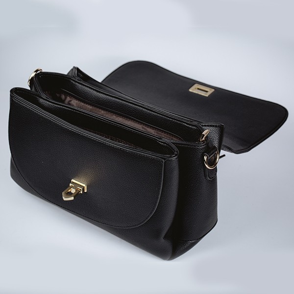 Kelly Hand Bag-Black 6