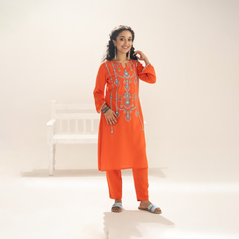 SA-RANG | Stitched 2 pc | Code No: LSK-03