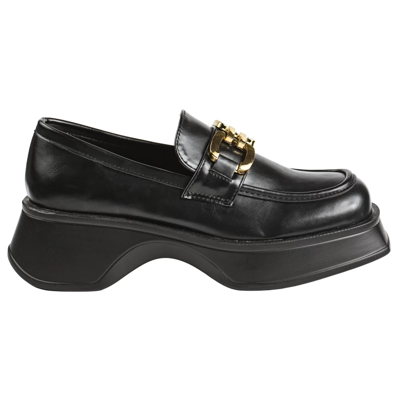 Chunky Loafer-Black