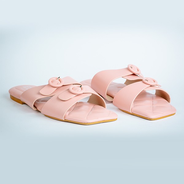 Stella Pastel Flat Sandal-Pink 4