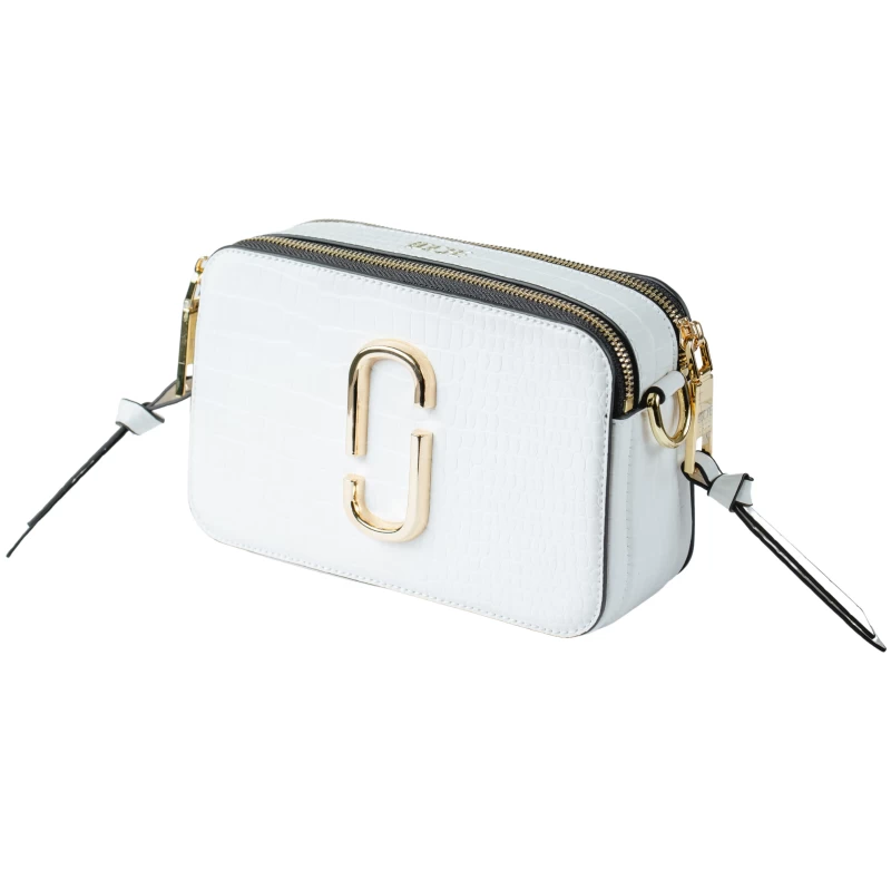 Coco Croc Cross Body Bag-T-White 5