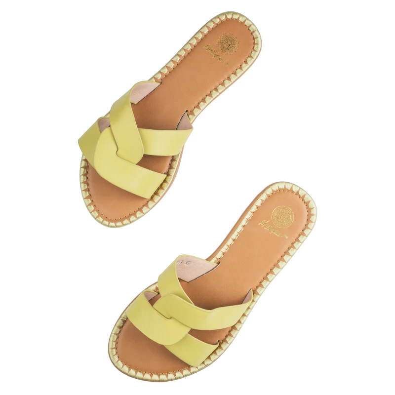 Crisso Flat Sandal-Green 4