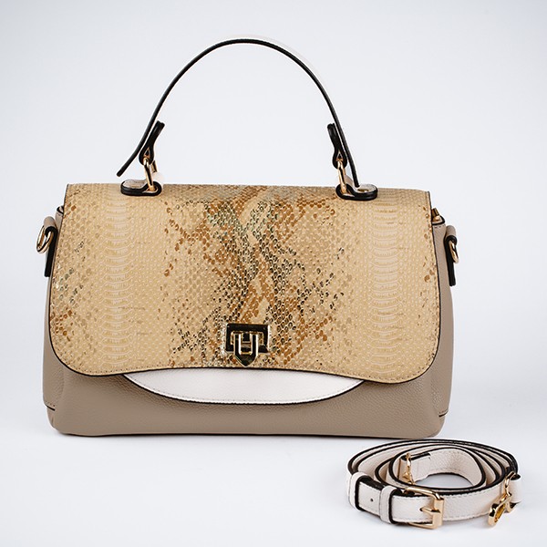 Kelly Hand Bag - Khaki