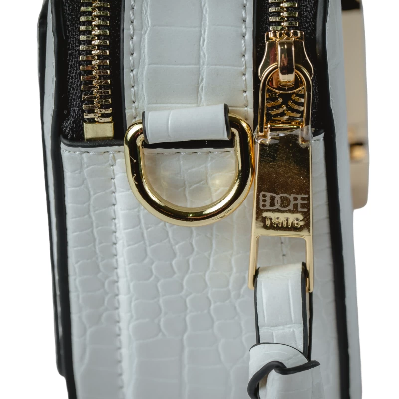 Coco Croc Cross Body Bag-T-White 4