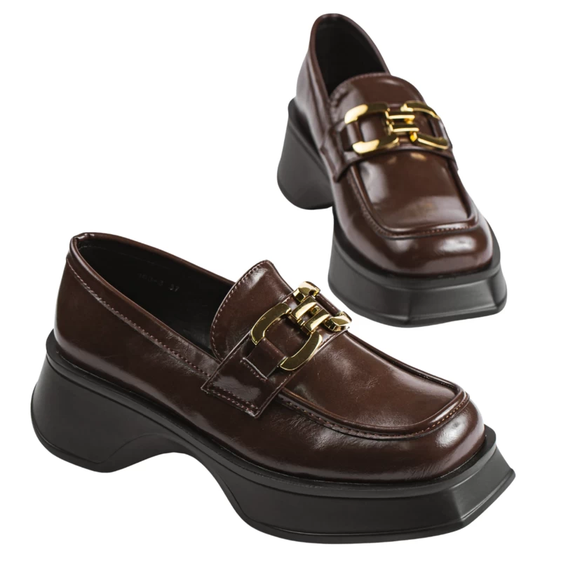 Chunky Loafer-Coffee 2