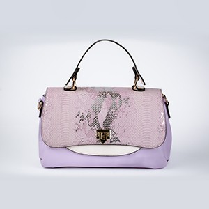 Kelly Hand Bag-Purple