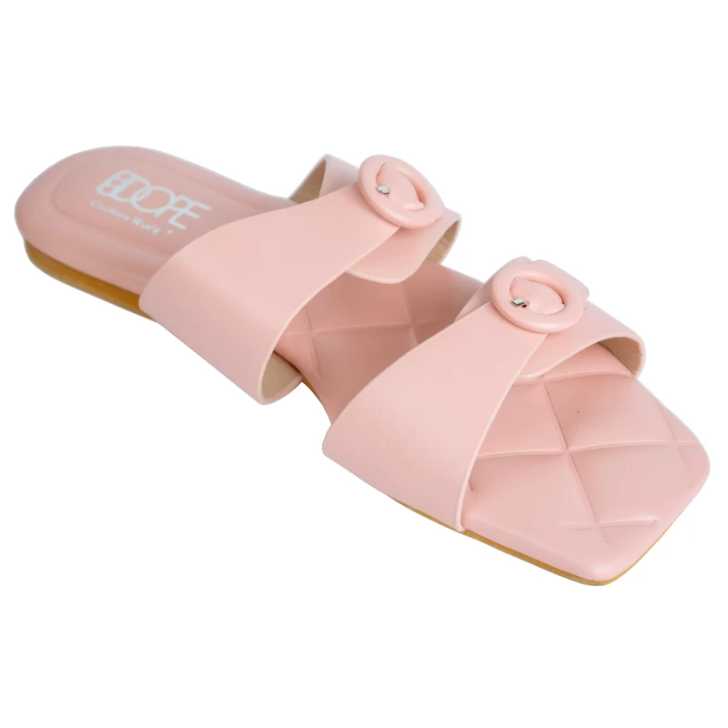 Stella Pastel Flat Sandal-Pink 4