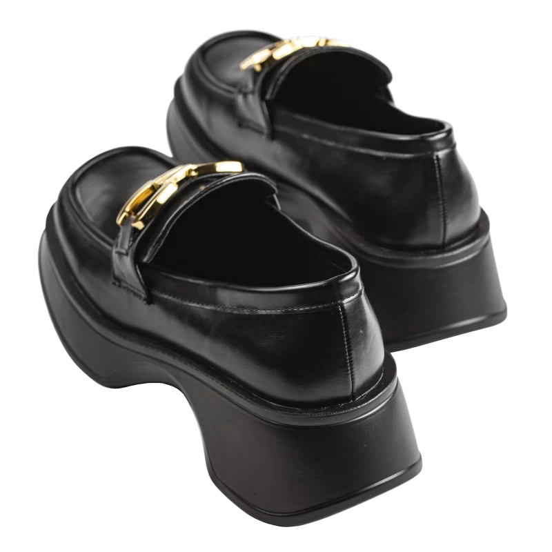 Chunky Loafer-Black 6