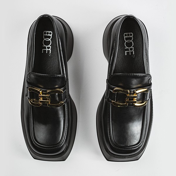 Chunky Loafer-Black