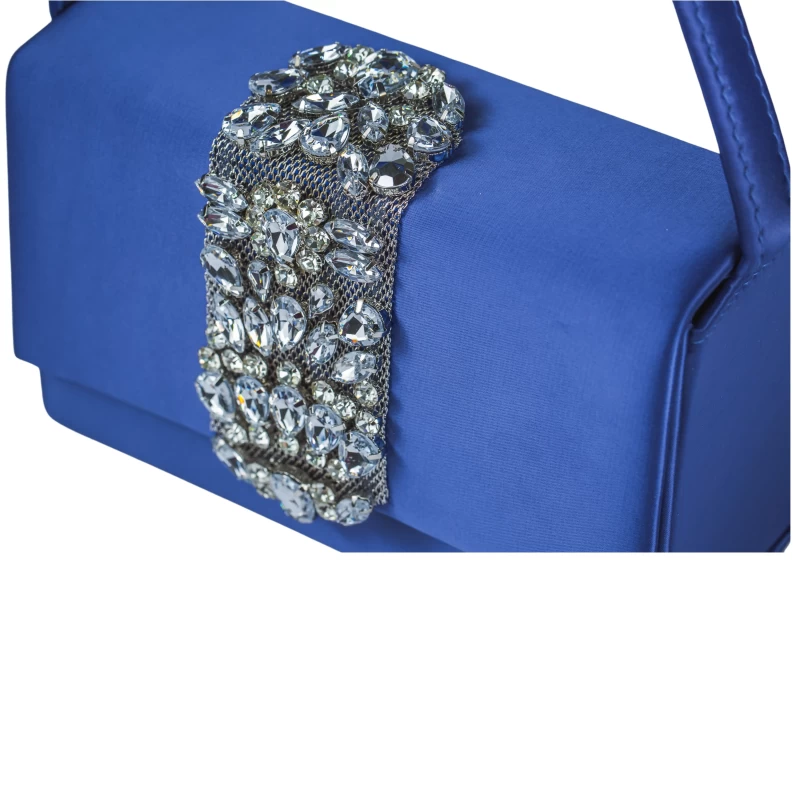 Viola Satin Purse-Royal Blue 2